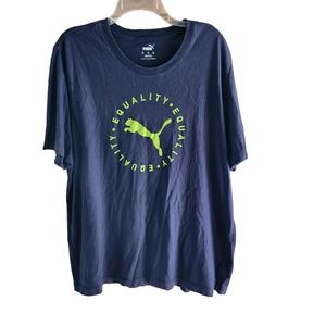 Puma Men's Blue Tshirt Size XXL C10